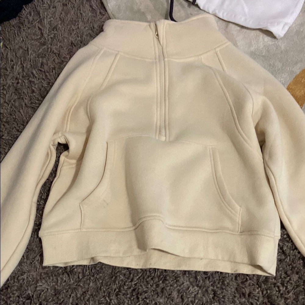 Cream Women's Top